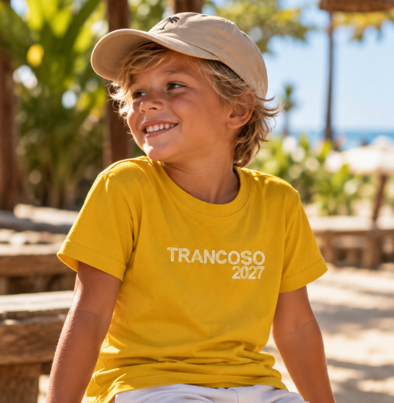 Camiseta Infantil Trancoso 2027 – Réveillon na Bahia - Imagem 2