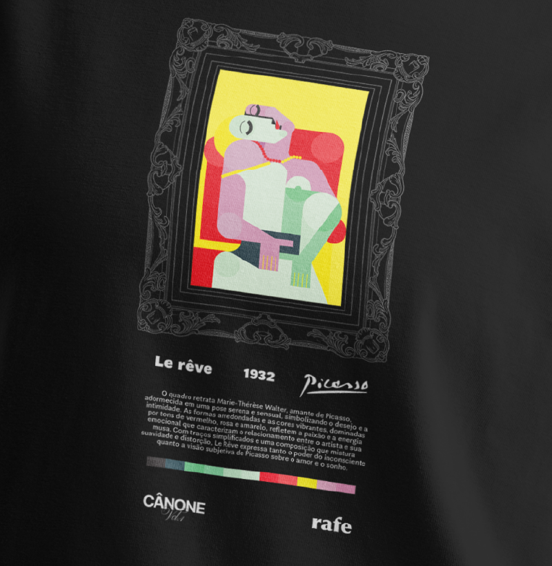 Camiseta Le Rêve - Pablo Picasso - Edição Museu - Imagem 2
