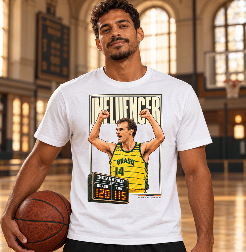 Camiseta Oscar — Indianápolis 1987 | Influencers Ballers - Imagem 3