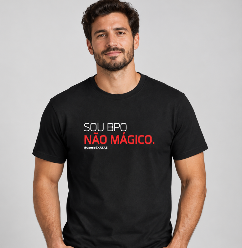 Camiseta BPO Não Mágico | sóEXATAS - Imagem 2