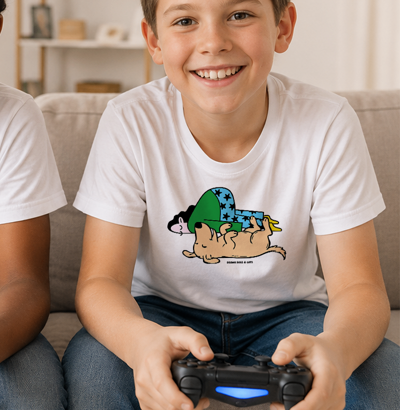 Cachorro e tutora dormindo - Imagem 2