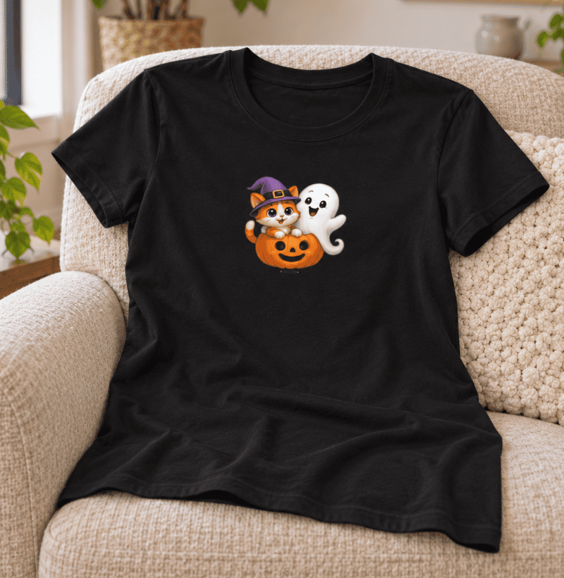 Gatinho Laranja com Fantasma - Imagem 3