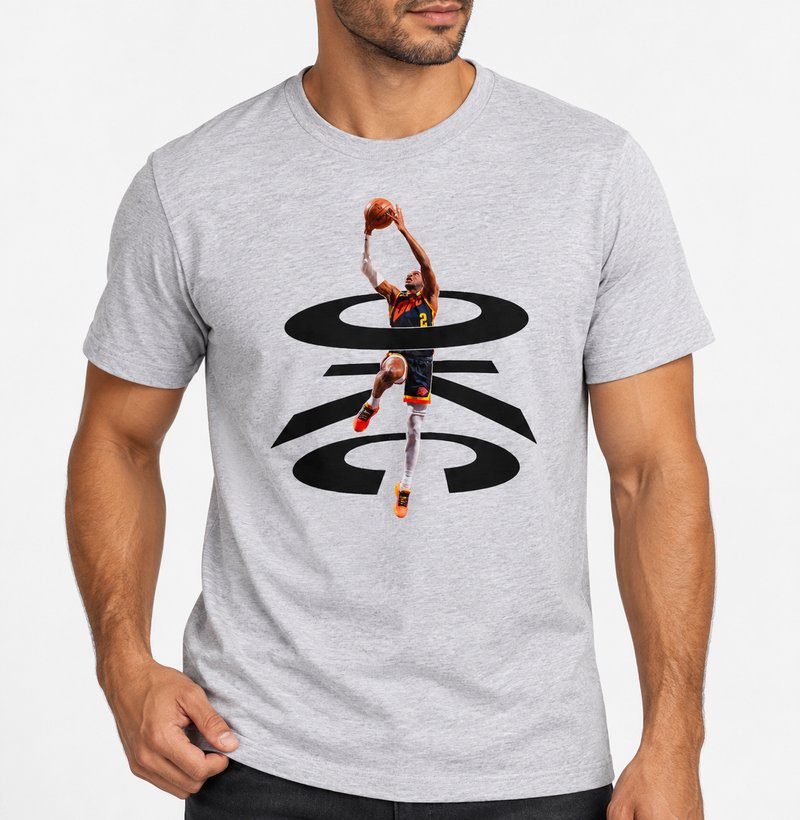 Camiseta de Basquete Shai Gilgeous-Alexander — OKC - Imagem 3