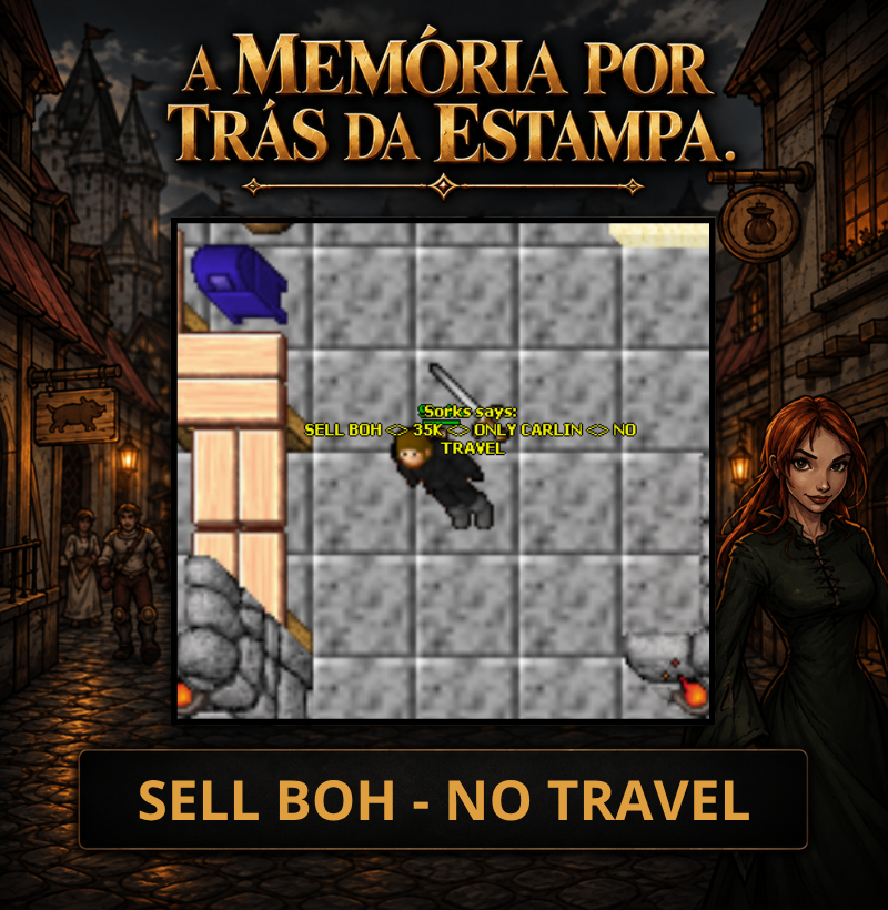 SELL BOH - 35K - ONLY CARLIN - NO TRAVEL - Imagem 2