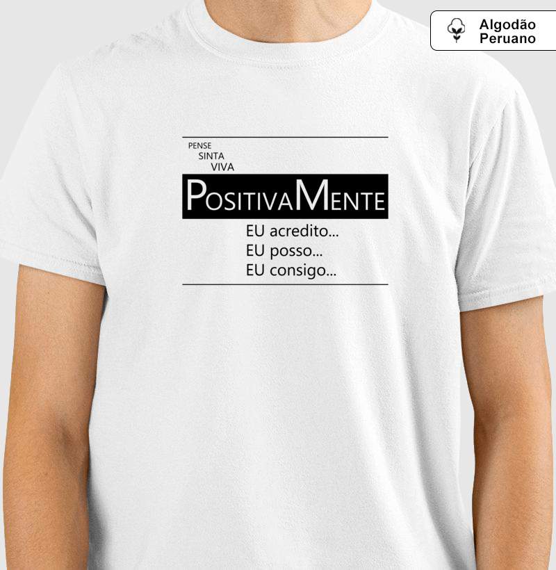 PositivaMente (algodão peruano) - Imagem 2
