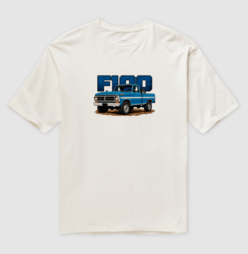Camiseta oversized F100 - Imagem 4
