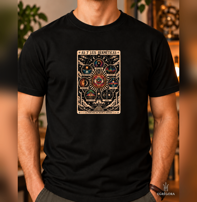 As 7 Leis Herméticas - Algodão Peruano - Imagem 3