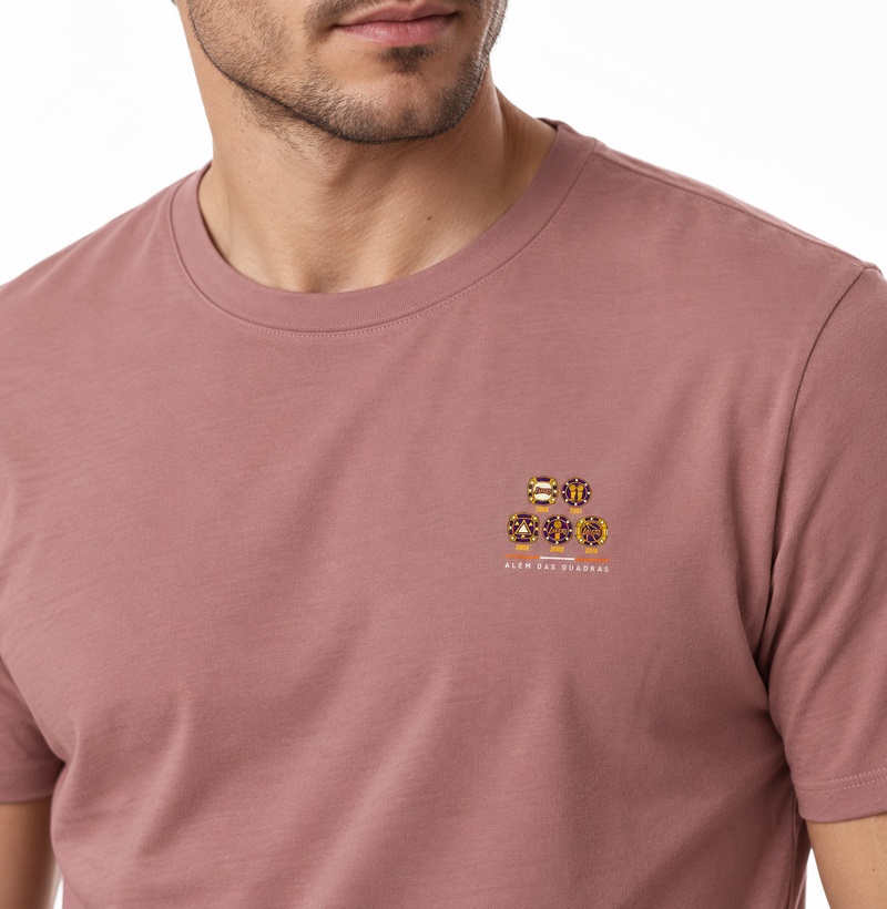 Camiseta Cinco Anéis — Legado Mamba | ADQ Minimalista - Imagem 3