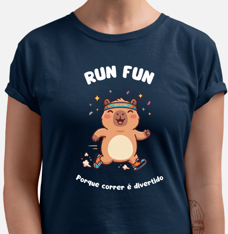 Alem de KMs - RUN FUN - Capivara Corredora - Imagem 2