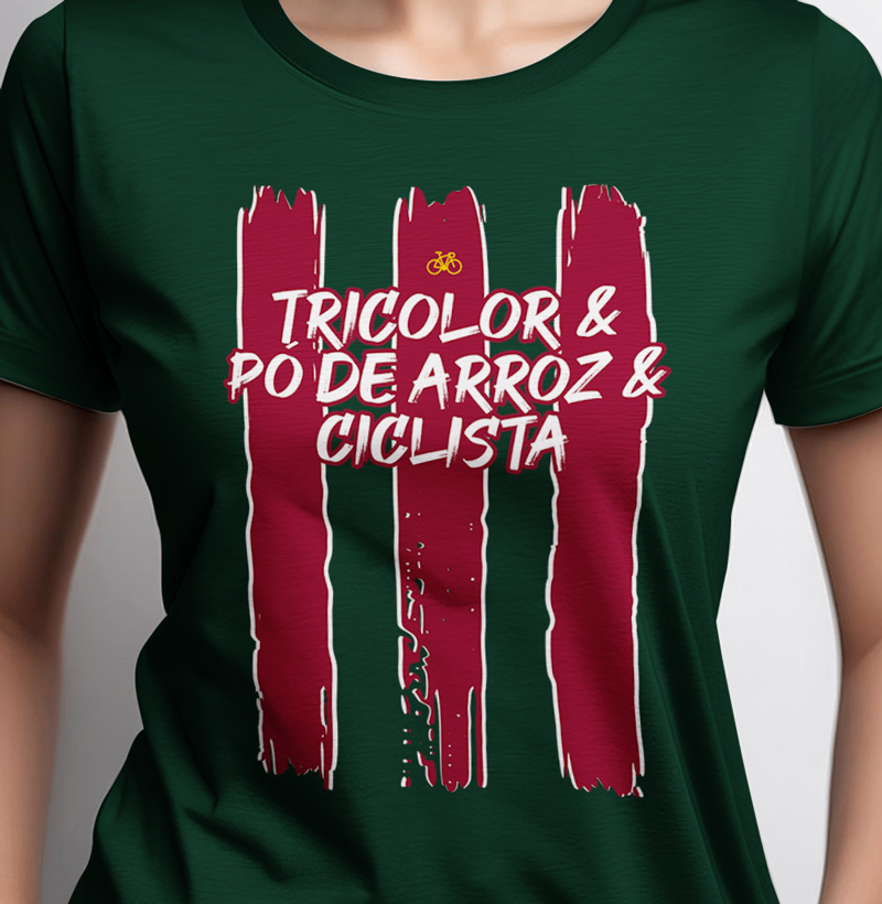 Tricolor e pó de arroz e ciclista - Imagem 2