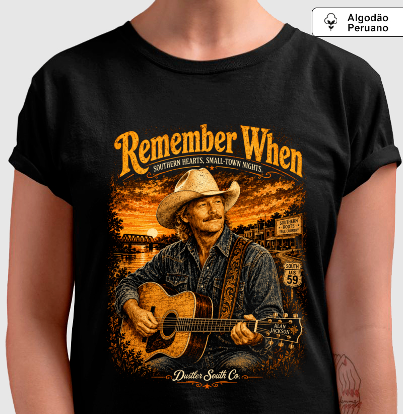 Baby Look Country Remember When - Imagem 2