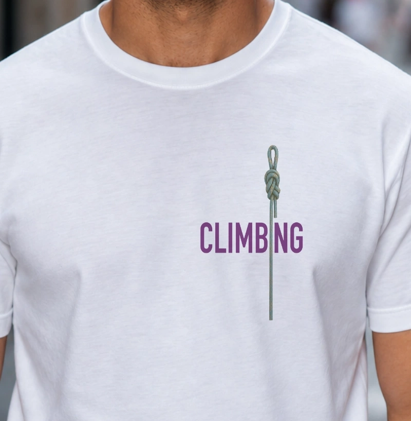 Camiseta Falésia & Magnésio | Nó & Corda - Imagem 2