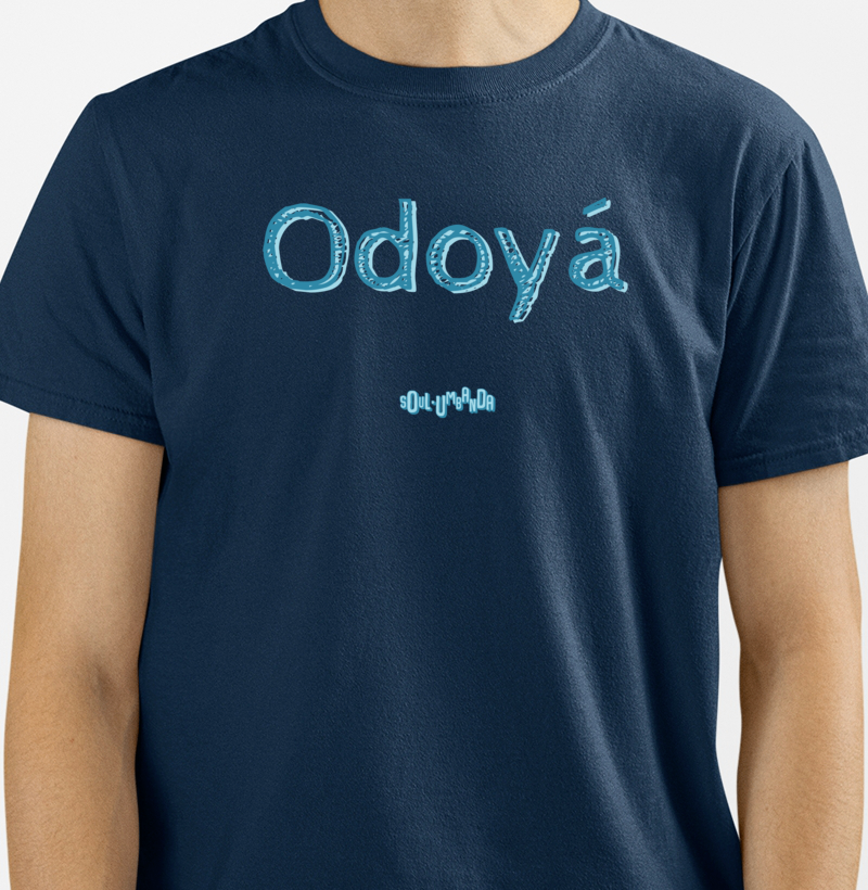 camiseta IEMANJÁ saudação masculina - Imagem 4