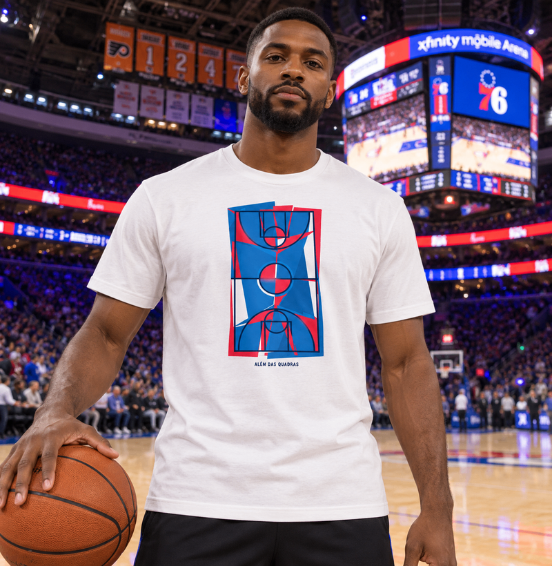 Camiseta de Basquete Piso — Philadelphia - Imagem 2