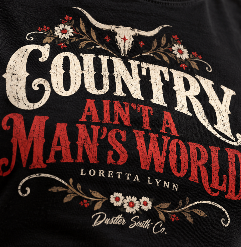 Baby Look Country Ain’t a Man’s World - Imagem 2