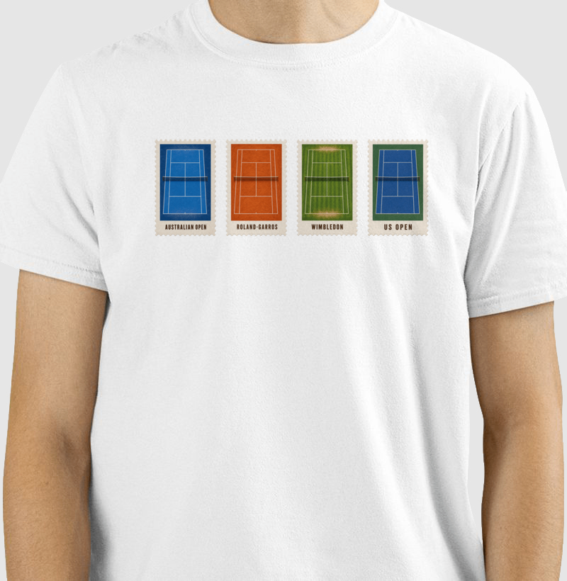 Camiseta Grand Slams (masculino) - Imagem 4