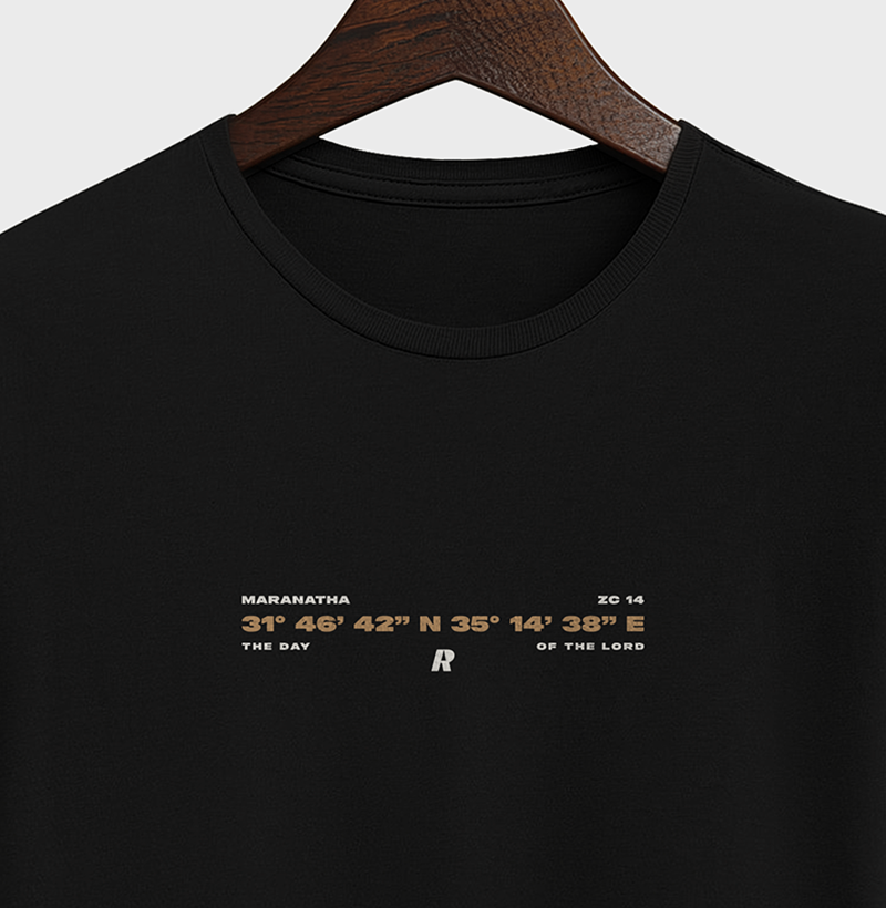 Camiseta THE DAY OF THE LORD - Algodão Peruano - Imagem 4