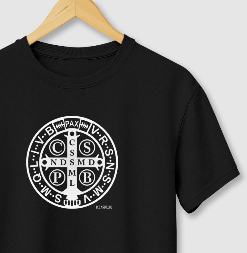 Camiseta Medalha de São Bento - Imagem 3