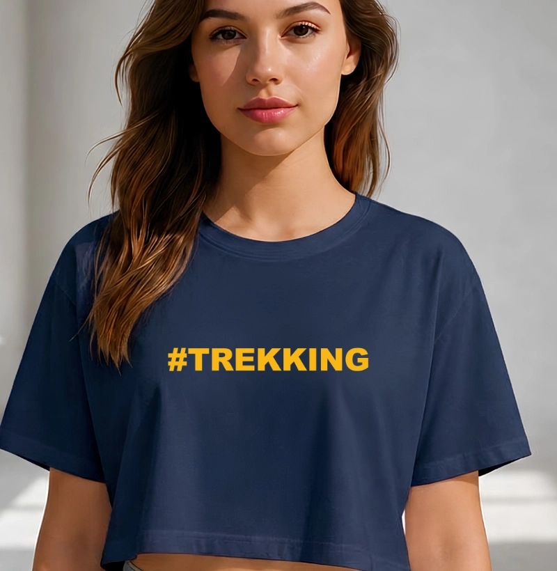 Camiseta Cropped Alma Outdoor | Hashtag Trekking - Imagem 2