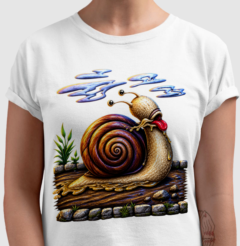 Camiseta Caracol 3D - Imagem 4