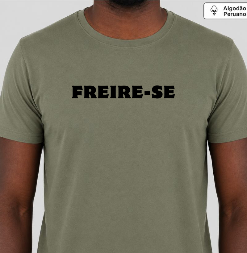 Camiseta Freire-se - Letras Pretas - Imagem 3