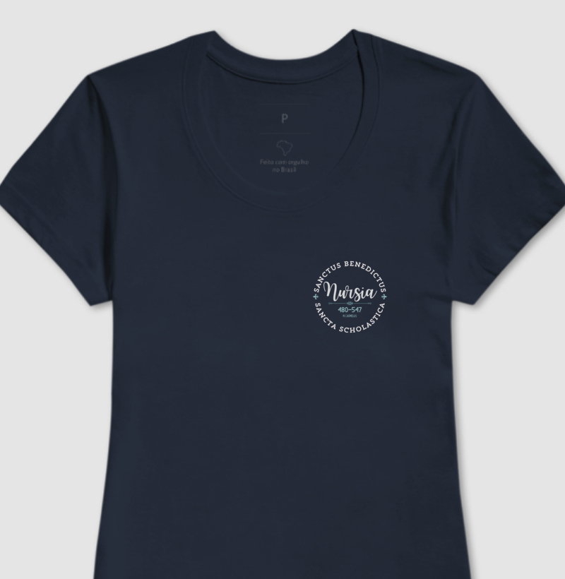 Camiseta Santa Escolástica e São Bento - Imagem 3