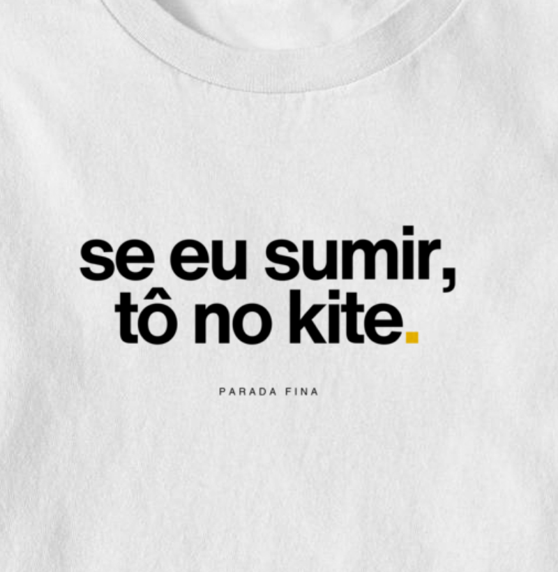 se eu sumir, tô no kite. - Imagem 2