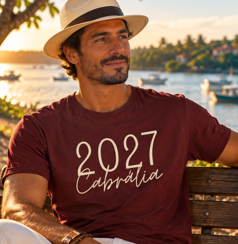 Camiseta Cabrália 2027 – Réveillon na Bahia - Imagem 3