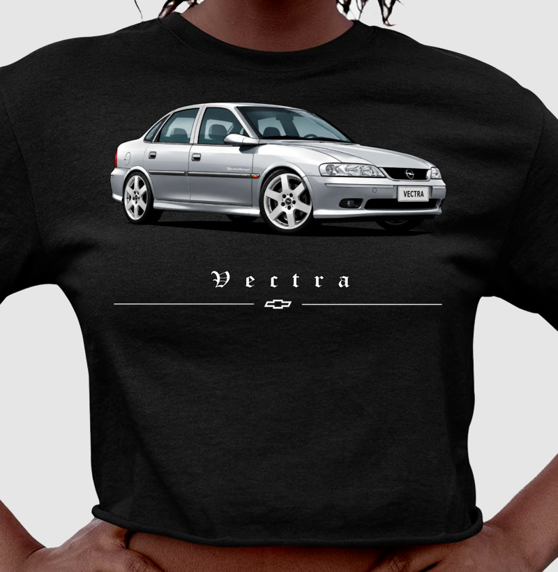 Camiseta cropped feminina Vectra - Imagem 2