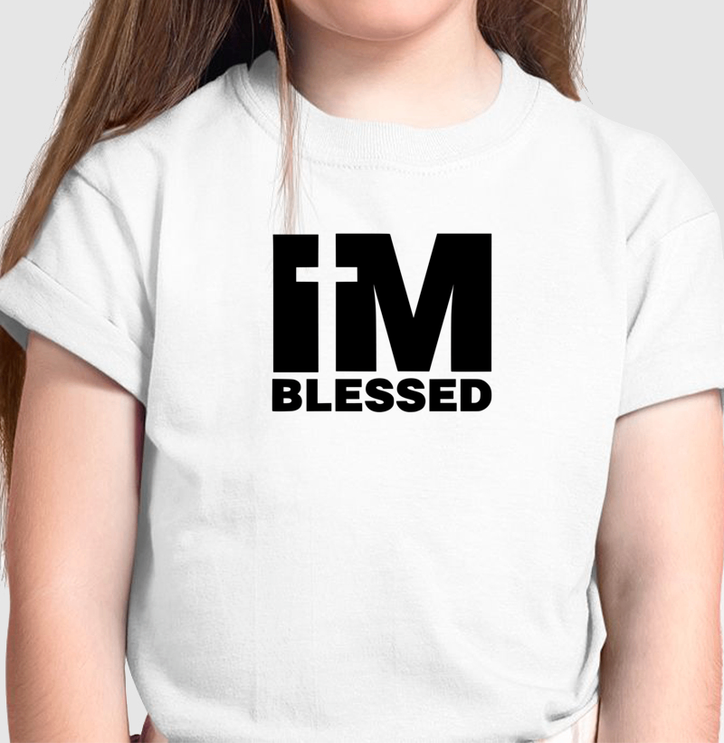 Camiseta Infantil I'm Blessed - Imagem 2
