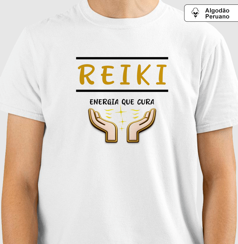 Reiki • Energia que Cura (algodão peruano) - Imagem 2