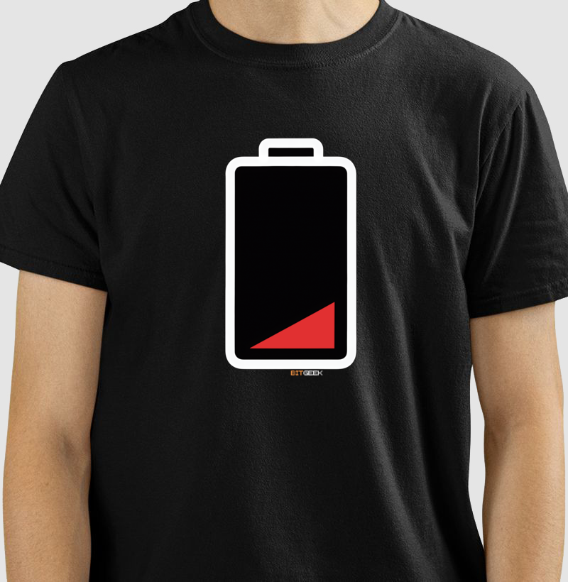 Camiseta 5% de Bateria - Imagem 2