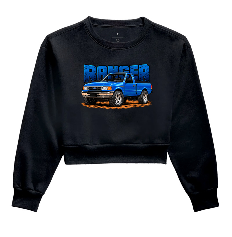 Moletom cropped feminino Ranger - Imagem 4
