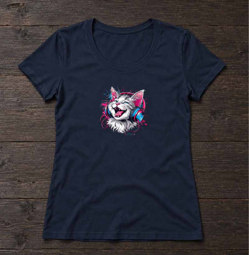 Camiseta Gato Musical - Imagem 3