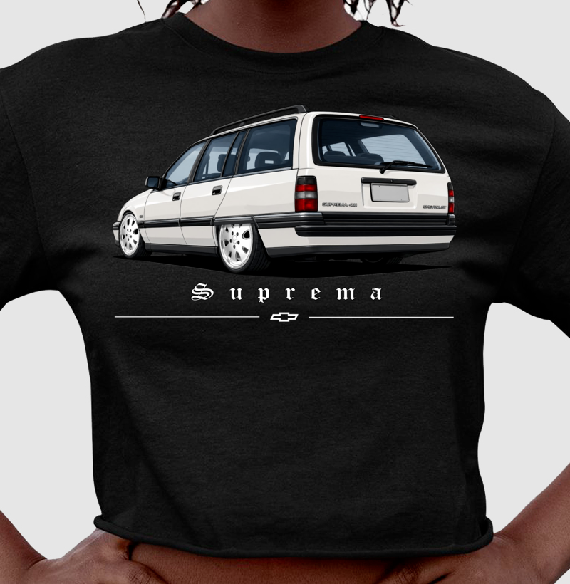 Camiseta cropped feminina Ômega Suprema - Imagem 4