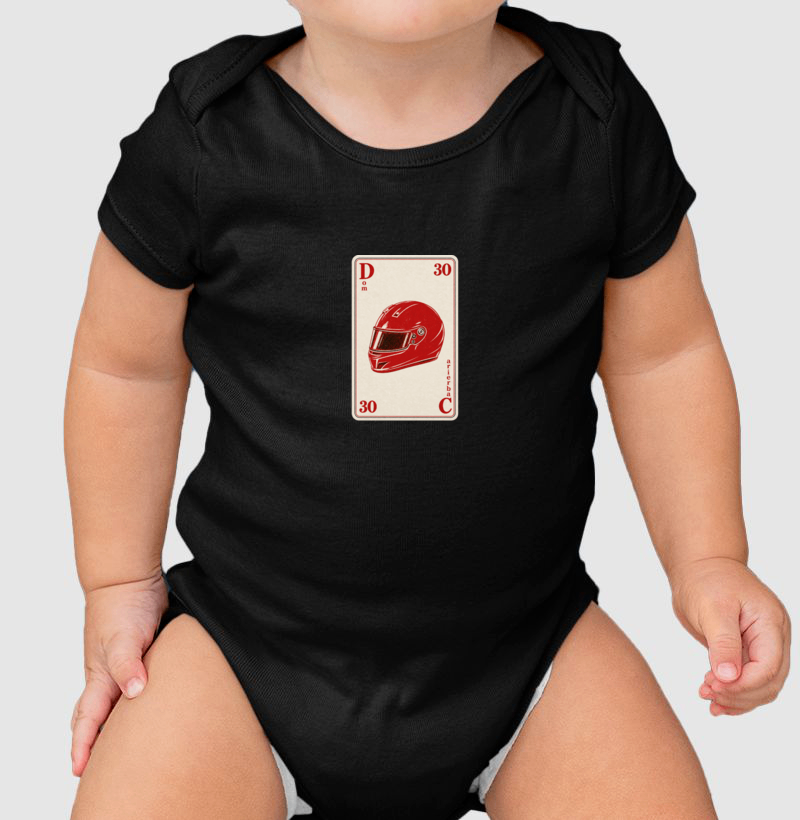 Body Infantil Carta do Capacete - Imagem 2