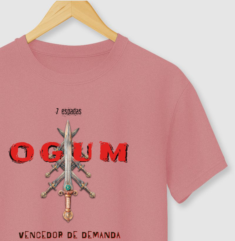 camiseta OGUM vencedor de demanda masculina - Imagem 4