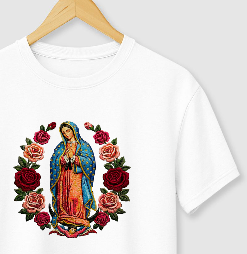 Nossa Senhora de Guadalupe - Floral Cores Vivas - Imagem 4