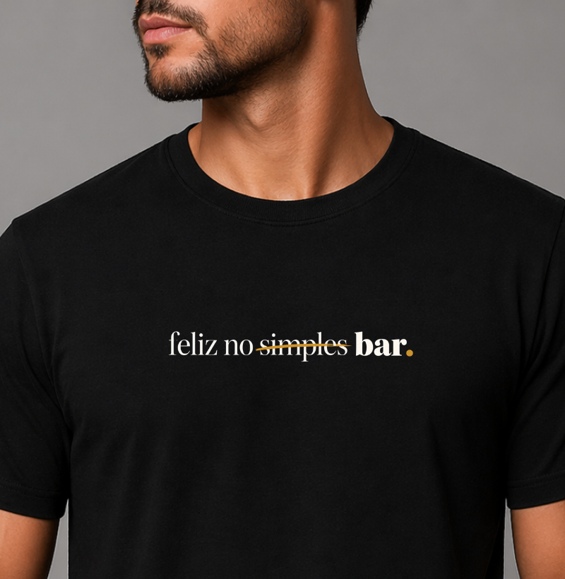 feliz no bar - Imagem 2