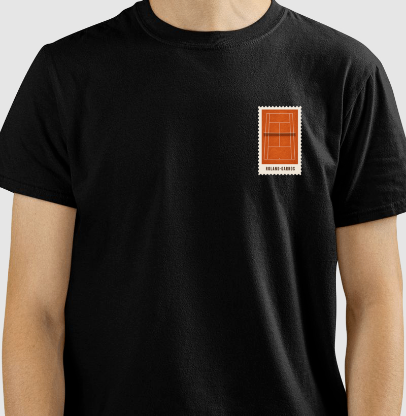 Camiseta Selo Roland Garros (masculina e feminina) - Imagem 3