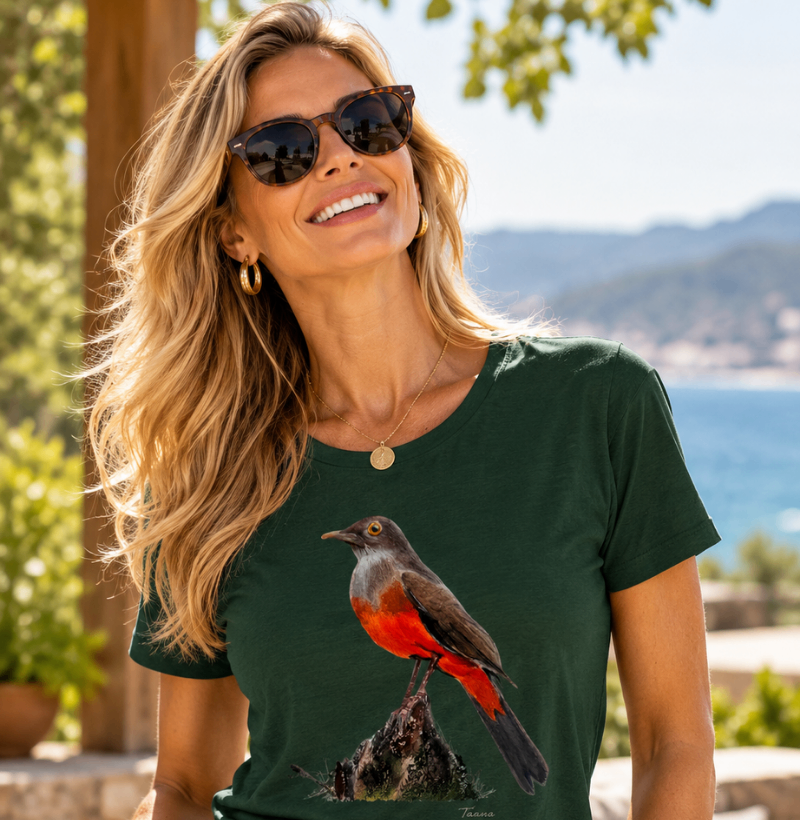 Camiseta Sabiá-Laranjeira – Aves do Brasil - Imagem 3