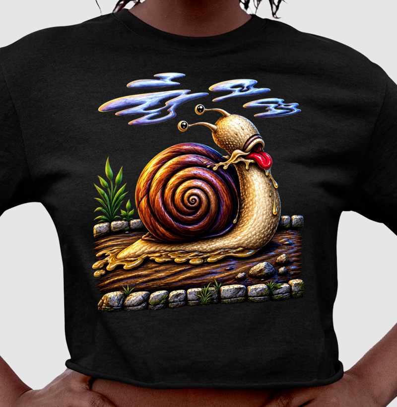 Cropped Caracol 3D - Imagem 2
