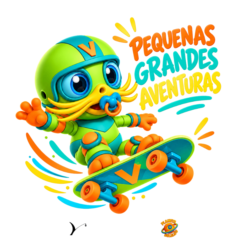 Camiseta Infantil Exkel | Aventuras do Planeta Beleléu - Imagem 2