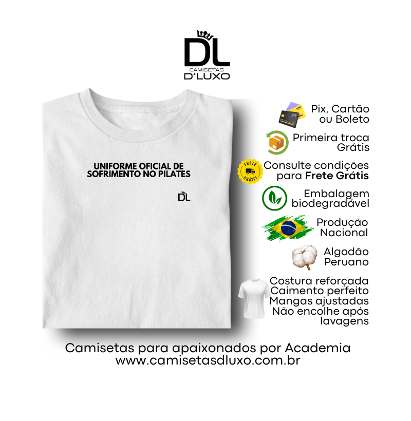 Uniforme Oficial de Sofrimento no Pilates - Imagem 4