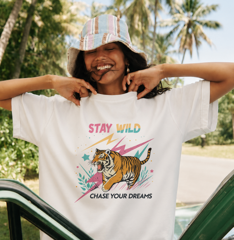 Chase Your Dreams - Oversized Off White - Imagem 2