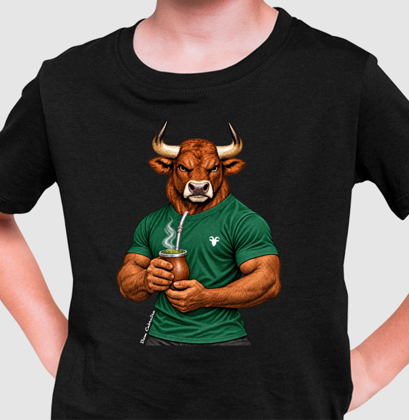 Camiseta Infantil Touro Gaúcho - Imagem 3