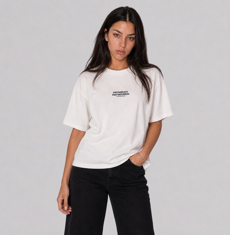 PSICODÉLICO POR NATUREZA — Camiseta Oversized - Imagem 2