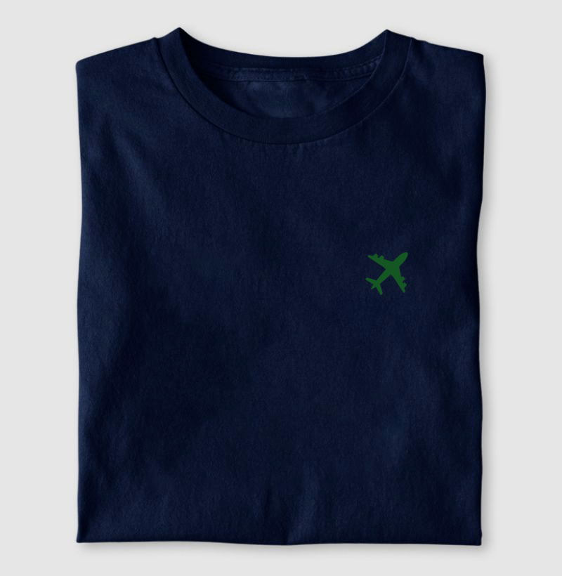 Viajante Minimalista - avião verde escuro - Imagem 4