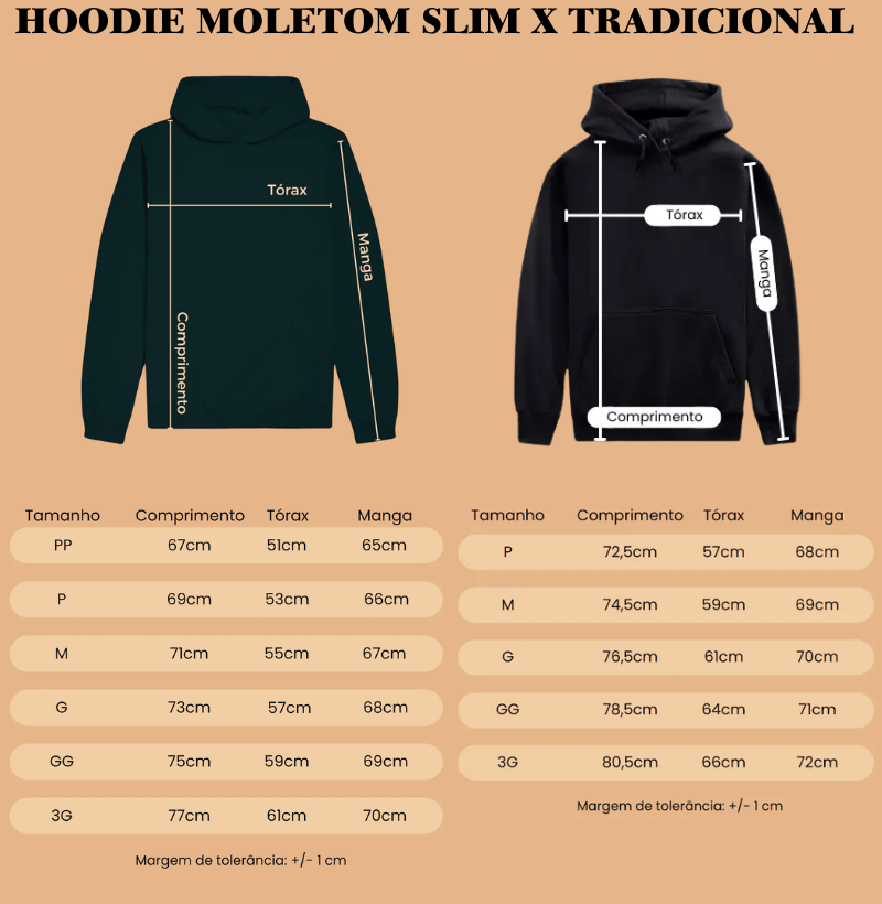Hoodie Moletom Marinho Liso - Unissex - Imagem 3