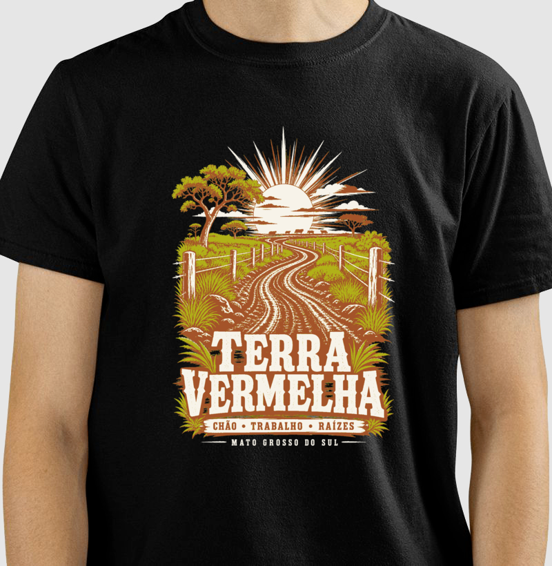 Camiseta Terra Vermelha - Imagem 2